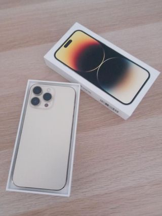 iphone 14 pro max 128 GB dorado