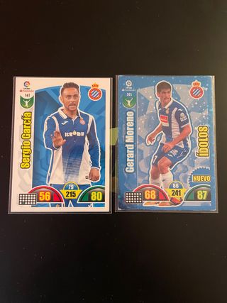 Cromos Panini adrenalyn