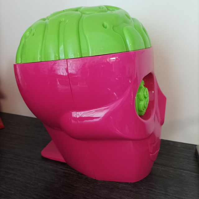 teschio cervello halloween chupa chups porta dolci