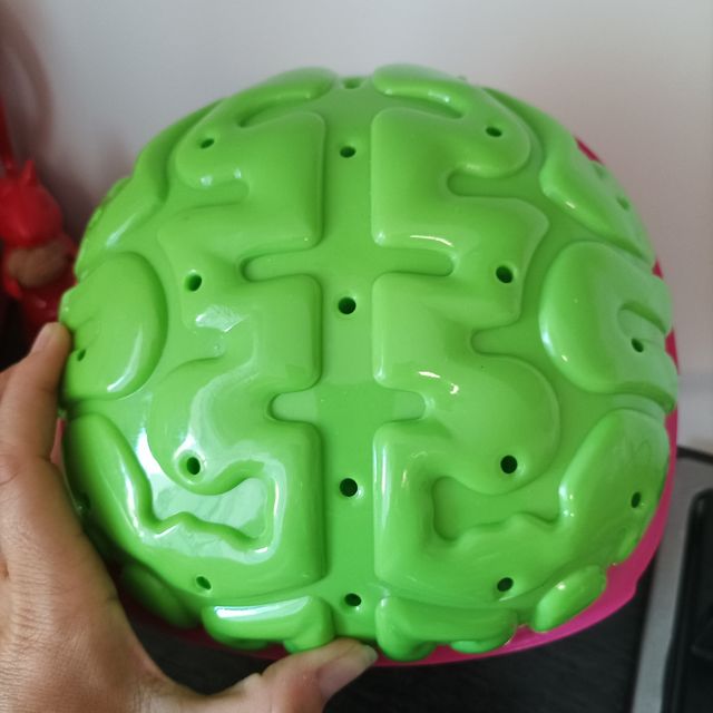 teschio cervello halloween chupa chups porta dolci