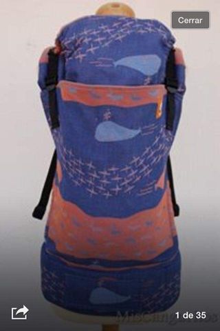 Mochila ergonomica portabebes