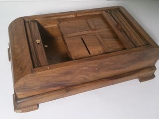 tabaquera de madera sobremesa