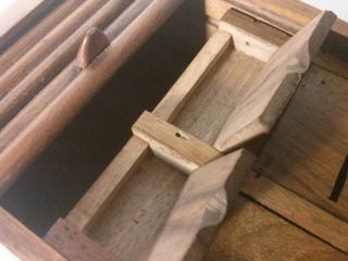 tabaquera de madera sobremesa