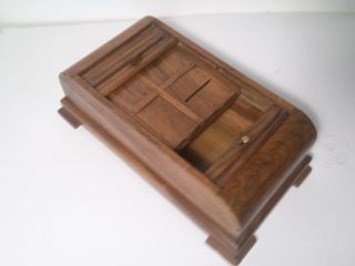 tabaquera de madera sobremesa