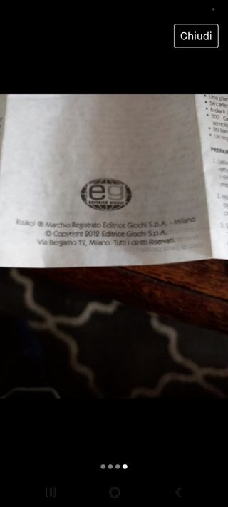 Istruzioni Risiko vinteg