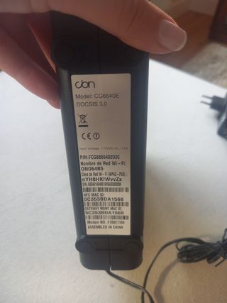 Router WiFi CLON MODELO CG6640E