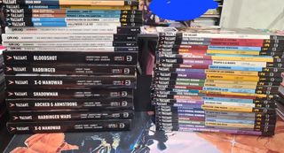 coleccion valiant tomos blanda,deluxe y grapas