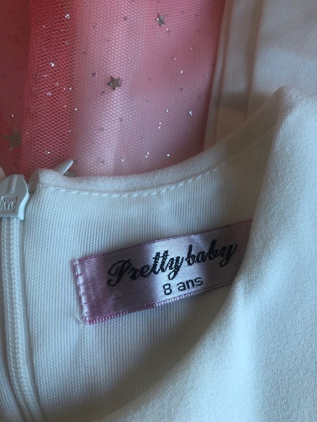 Lindo vestido princesa 7-8 anos