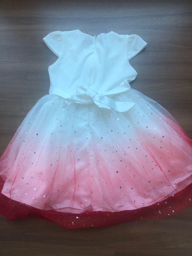 Lindo vestido princesa 7-8 anos