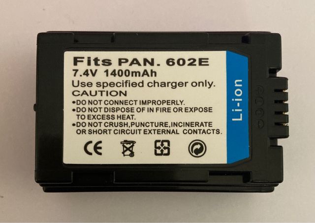 bateria compatible Panasonic 602E / BC14DC1