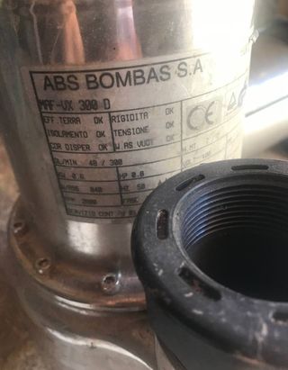 BOMBA DE AGUA SUCIA