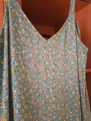 Vestido largo floral