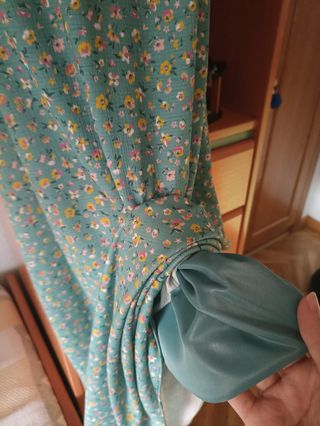 Vestido largo floral