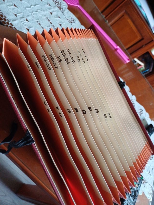 Archivador acordeón