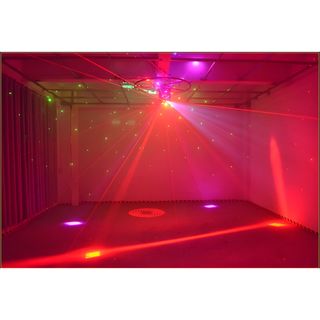 Cabeza móvil Football LEDs y Laser 3 en 1