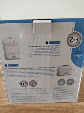 Esterilizador Chicco 2 en 1