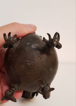 Perro leon foo incensario