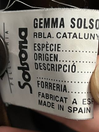 Chaqueta de piel