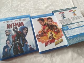 Caja Pack Blu-ray AntMan Marvel