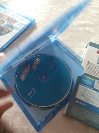 Caja Pack Blu-ray AntMan Marvel