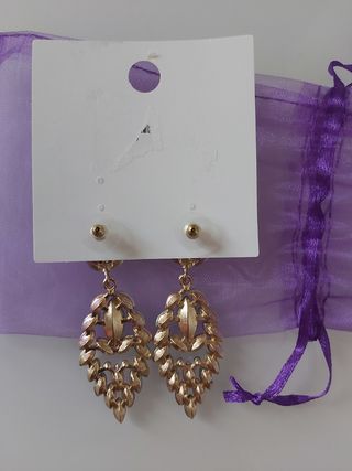 PENDIENTES DE FIESTA LARGOS DE COLORES