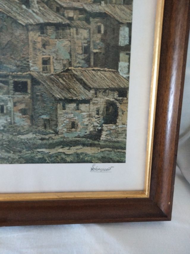 Cuadro casas rusticas 🏘️