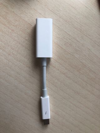 Adaptador apple thunderbolt a giga ethernet