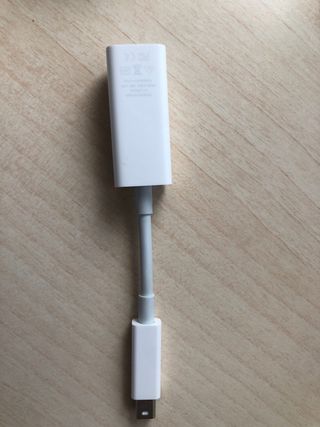 Adaptador apple thunderbolt a giga ethernet