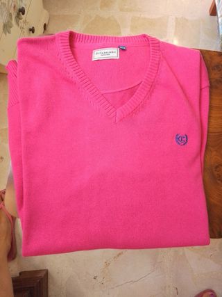 Jersey caballero rosa