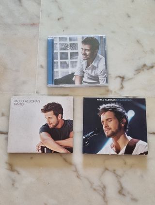 Pack discos de Pablo Alborán