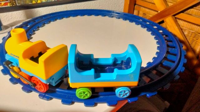 Playmobil tren 123