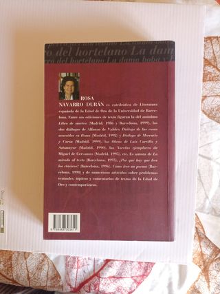 Libro la dama boba y el perro del hortelano