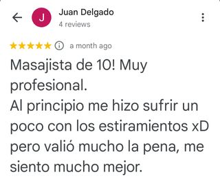 Masaje en Algeciras zona centro y a domicilio