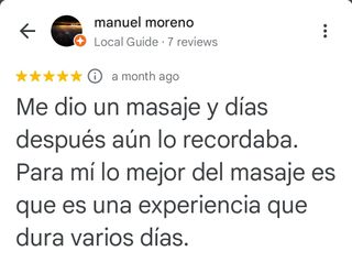 Masaje en Algeciras zona centro y a domicilio