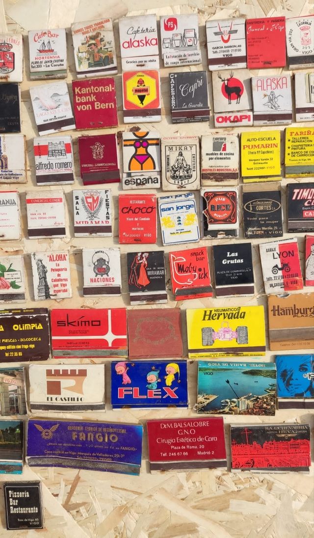 Colección Cajas de cerillas antiguas