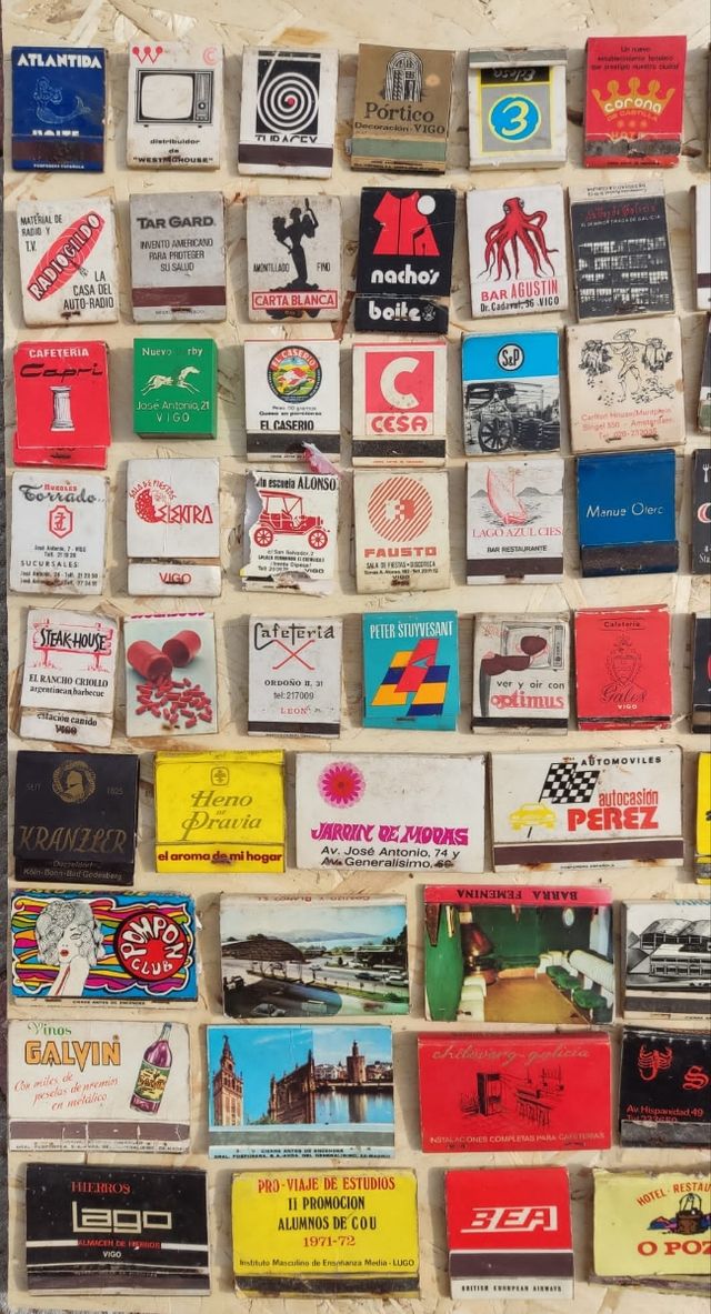 Colección Cajas de cerillas antiguas