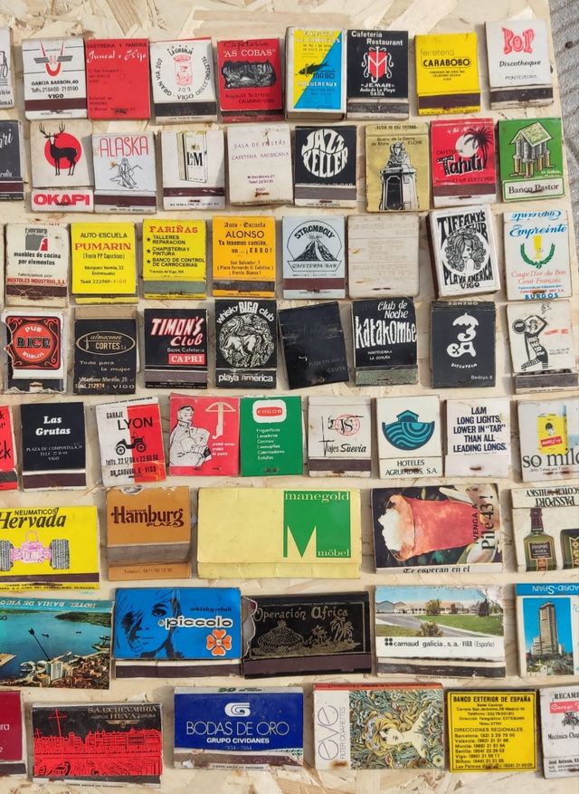 Colección Cajas de cerillas antiguas