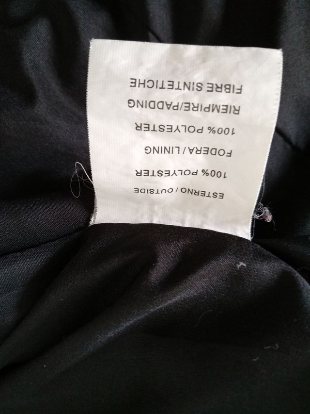 giacca imbottita fantasia floreale M