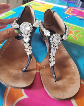 Sandalias charol 