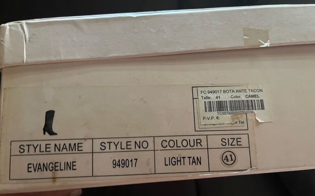 botas altas FRIIS & COMPANY