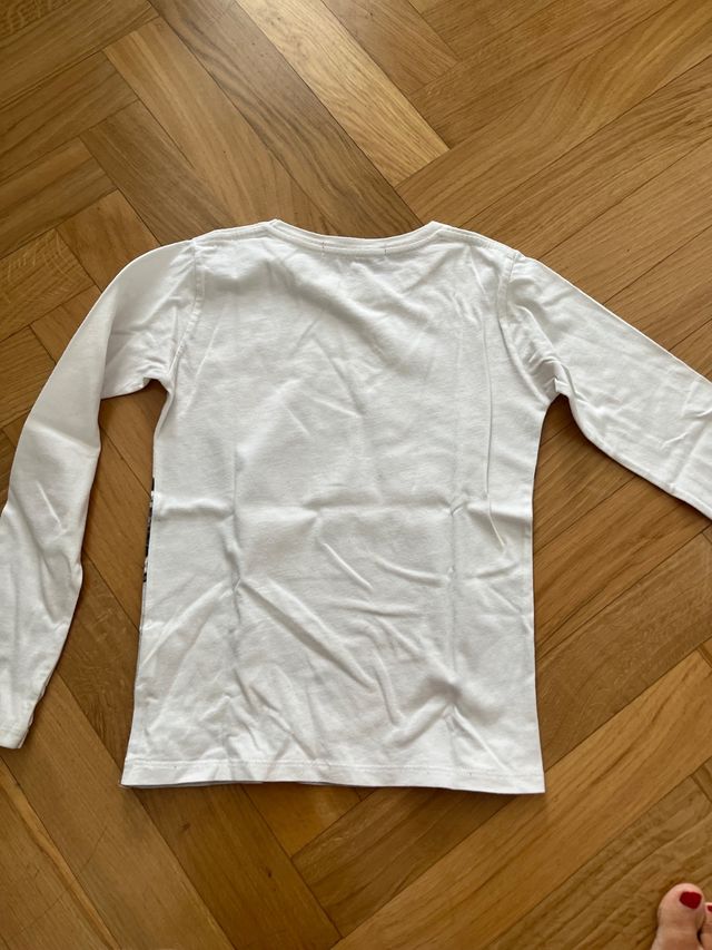 Polo blanco Finger in the Nose, talla 8-9