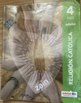LIBRO RELIGIÓN CATÓLICA 4 ESO