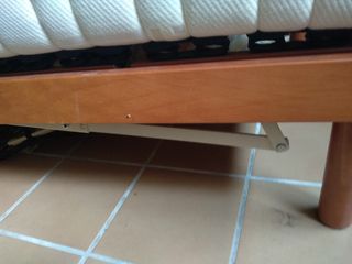 cama articulada + colchón 80 x 190