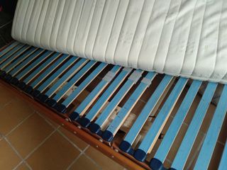 cama articulada + colchón 80 x 190