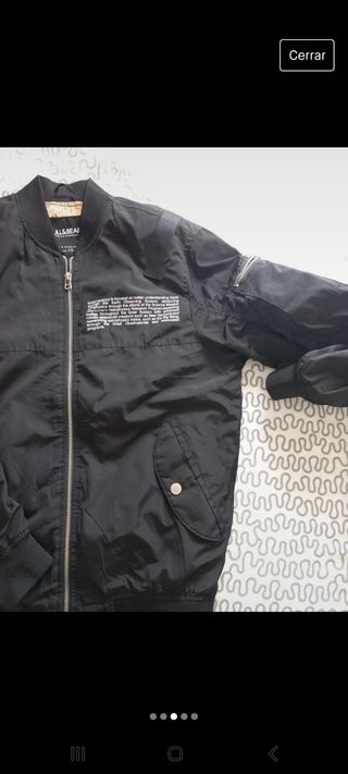 Chaqueta bomber 