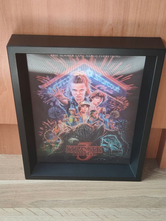 Cuadro 3D Stranger Things 
