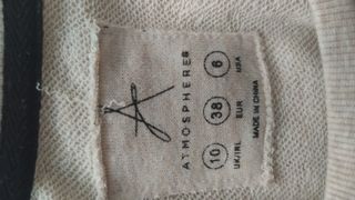 Sudadera chica marca Atmosphere