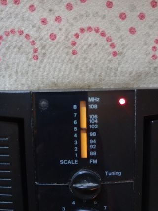 Radio vintage principios de los 90