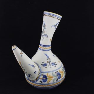 Porron de Vino de Ceramica Pintado a mano JAMI