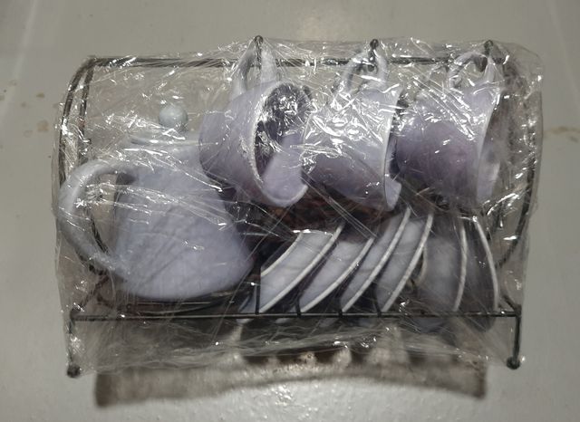 Conjunto decorativo de café